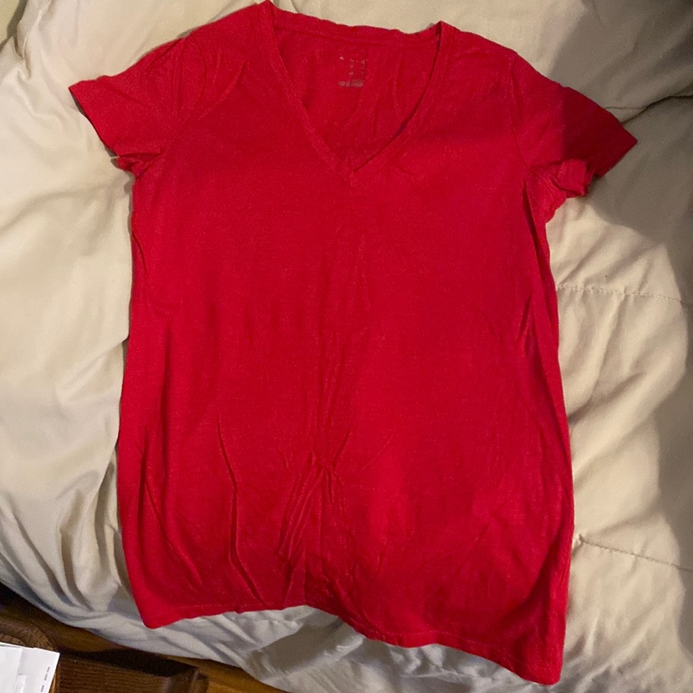 A New Day red women’s V Neck T-shirt